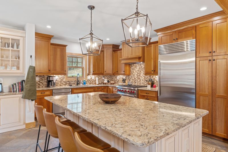 Elegant Kitchen with Granite