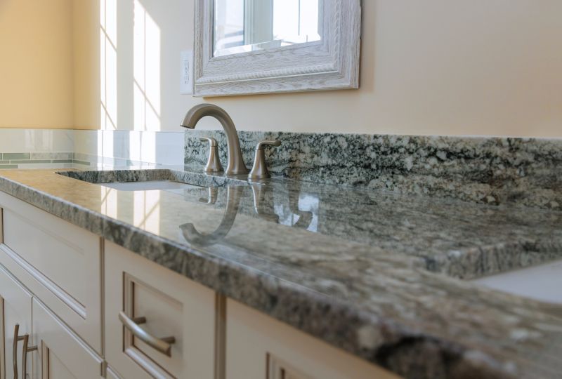 Elegant Bathroom Vanity with Granite