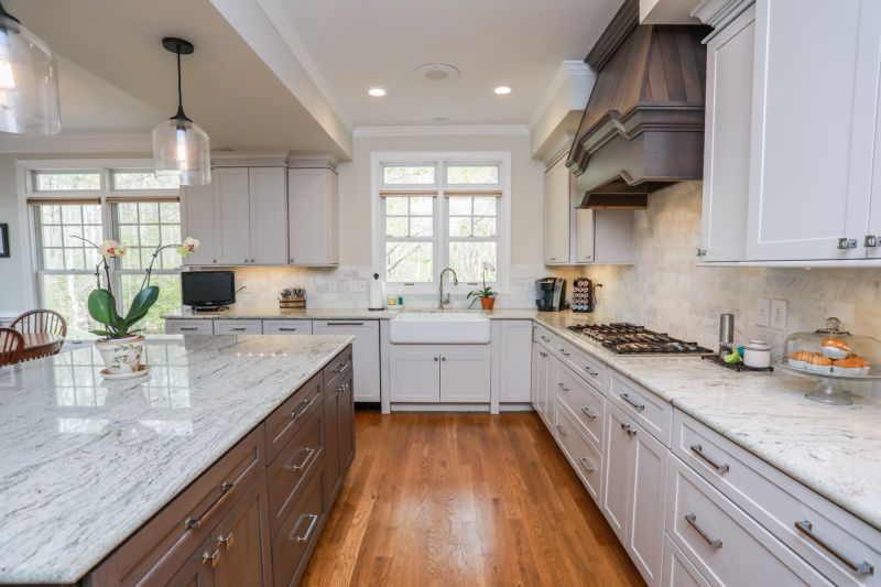 Kitchen with Custom Granite Edges